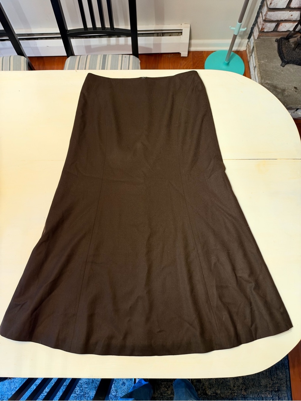 Talbots Chocolate Brown A-Line Skirt